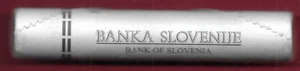 ESLOVENIA 1 CENTAVO DE EURO 2007 BU 1 ROLLO DE 50 MONEDAS, CIGÜEÑA BLANCA, ESLOVENIA, ESTRELLA ENTRE - Imagen 1 de 2