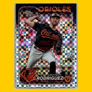 Topps Chrome 2024 Grayson Rodriguez #268 X-Fractor Parallel Baltimore Orioles - Bild 1 von 2