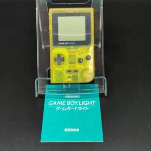 Nintendo Game Boy Light MGB-101 TOYSЯUS colore limitato giallo chiaro testato - Foto 1 di 7