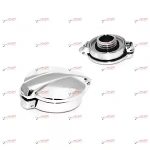 FITS MAZDA MX5 CLASSIC CHROME PUSH TO OPEN OIL FILLER CAP Jass Performance 6047 - Picture 1 of 2