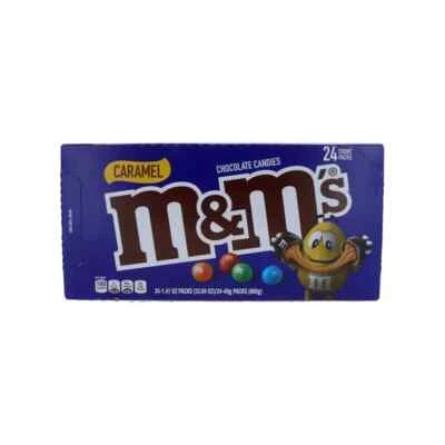 Caramelo de chocolate M&M'S, caramelo, 1,41 oz, 24 unidades Foto 1 de 2
