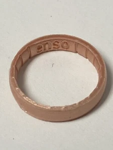 Anillos Enso Elementos Delgados Anillo Oro Rosa Talla 6 Silicona Hecho en EE. UU. Banda para Mujer” - Imagen 1 de 2