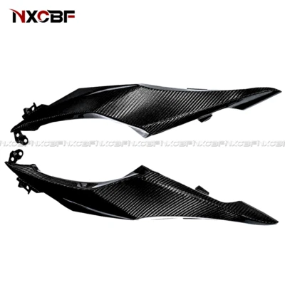 Carenado de cubierta de asiento lateral trasero de fibra de carbono para Suzuki GSX-R1000/RZ 2017-2025 Foto 1 de 4