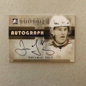 Jaromir Jagr 2007-08 In the Game Superlative Autograph Signature Silver /50 - Picture 1 of 6