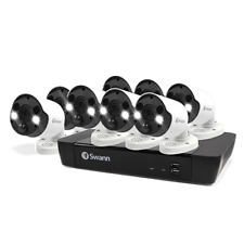 Swann SWNVK875808 8-Channel Super HD Indoor/Outdoor Security Camera with NVR Security System