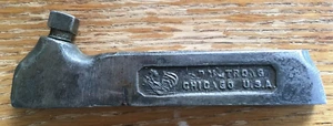 Vintage Armstrong #0 S Tool Holder Lathe Machining - Picture 1 of 6