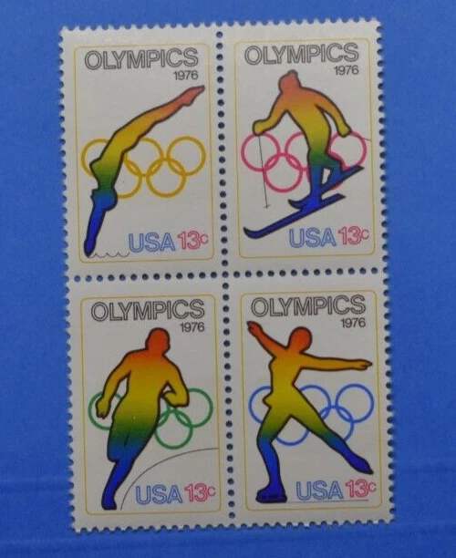 US Scott #1695-98 Olympics Issue 1976 Block 0f 4 MNH - Image 1 of 1