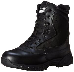 Original S.W.A.T. 131201 Men's Chase 9 Inch Side Zip Tactical Boot, Black Used