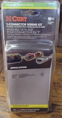 4-плоская проводка CURT 55359 для некоторых Chevrolet S-10, GMC Sonoma, Isuzu Hombre - Изображение 1 из 2