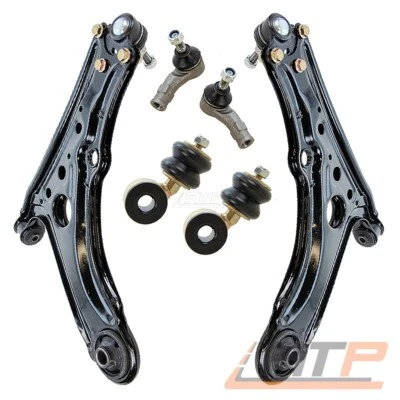 BESTPRICE QUERLENKER LENKER + KOPPELSTANGE + SPURSTANGENKOPF SATZ VORNE FÜR VW POLO 6N 6N1