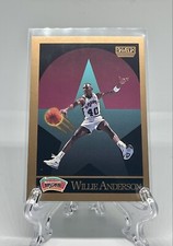 1990-91 Skybox Willie Anderson San Antonio Spurs #252