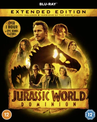 Jurassic World: Dominion Blu-ray (2022) Chris Pratt, Trevorrow (DIR) cert 12 - Image 1 of 2