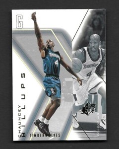 2001-02 SPx #54 Chauncey Billups Minnesota Timberwolves