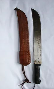 Vintage Legitimus Collins Co Machete w/ Sheath - Picture 1 of 17