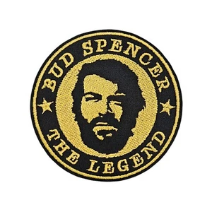 Bud Spencer Aufnäher Bügel-Patch Ø9cm - Bild 1 von 1