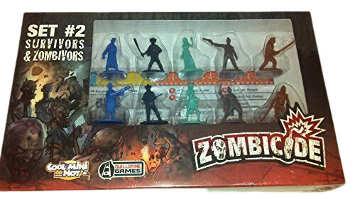 Cool Mini or Not Zombicide: Survivors & Zombivors Set #2 Board Game - Multicolor (GUG0032)