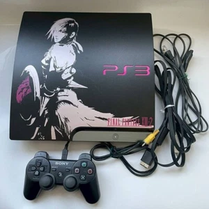 PS3 FF13 Console 320GB Japan Final Fantasy XIII-2 Ver.2 Lightning Edition - Afbeelding 1 van 7
