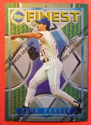 1995 Topps Finest John Franco #131 (Mets) NM+  - Image 1 of 2