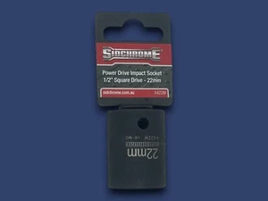 Sidchrome 22mm 1/2" Drive Impact Socket Short X422M - Picture 1 of 1