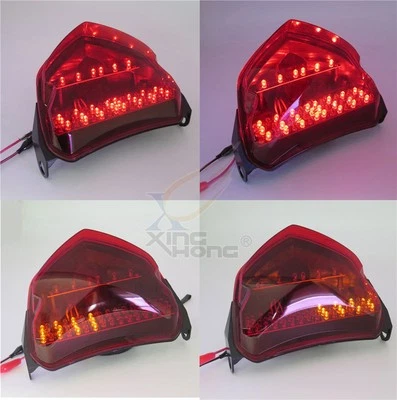 Luz trasera LED roja nueva para Suzuki GSXR600 GSXR750 2004-2005 Foto 1 de 4