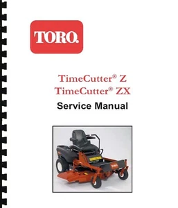 Toro TimeCutter Z & ZX Service Manual - Picture 1 of 1