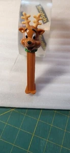 PEZ 8 Spot Reindeer Pez 2003 Christmas - brown stem - Loose - hungary - Picture 1 of 2