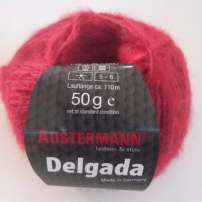 FILATO MISTO LANA/VISCOSA IN GOMITOLO, PACCO GR.500 (10 GOMITOLI) PREZZO STOCK - Bild 1 von 4