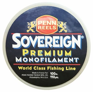 Penn Sovereign Premium Monofilament World Class 12lb Fishing Line - Picture 1 of 3