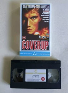 Cover Up VHS PAL Video Dolph Lundgren Louis Gossett Jnr. - Picture 1 of 4