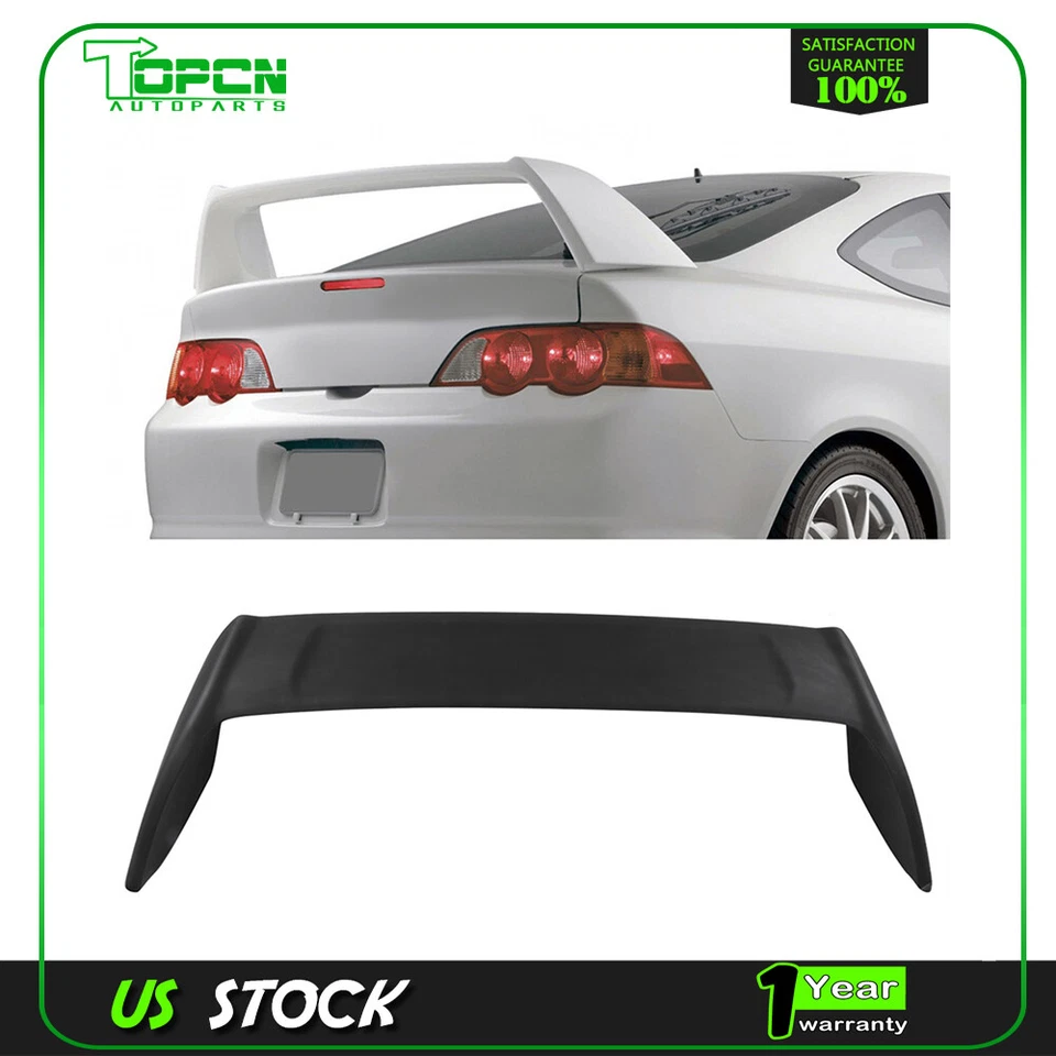 For 02-06 Acura RSX DC5 Type R TR T-R Primed Rear Trunk Spoiler Wing - Image 1 of 4