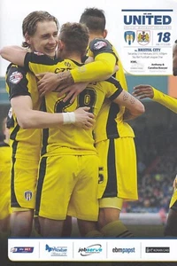 * 2014/15 - COLCHESTER UNITED HOME PROGRAMMES - CHOOSE FROM LIST * - Picture 1 of 16