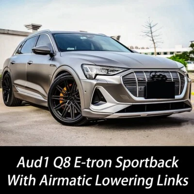 FOR AUDI E-TRON ETRON Q8 SPORTBACK 4M ADJUSTABLE SUSPENSION LOWERING LINKS KIT - Image 1 of 4