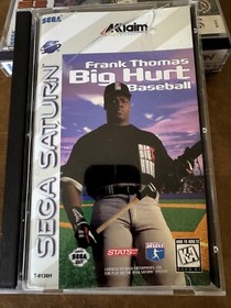 Frank Thomas Big Hurt Baseball (Sega Saturn, 1996), Complete in Box
