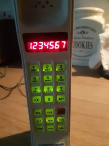 Vintage Motorola Dyna tac stornophone 8000 series brick phone lovely condition - Bild 1 von 7