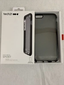 Evo Mesh Sport Case for Apple iPhone 6 Plus / 6s Plus - Black - New - Picture 1 of 4