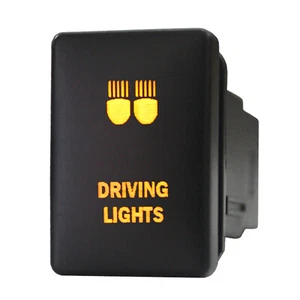 Push switch 920O DRIVING LIGHTS 12V for Toyota Landcruiser 200 LED AMBER 3A - Bild 1 von 1