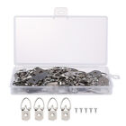  50 Pcs Canvas Hanger Kit Heavy Duty Hook Picture Frame Ring up