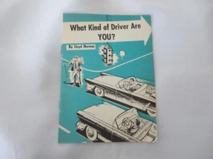 1956 What Kind of Driver are You Book Lloyd Norman - Vintage Car Road Sociopath  - Picture 1 of 7