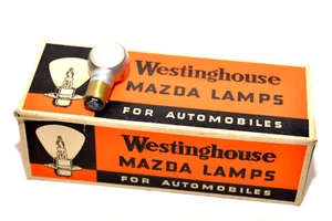 MIL spec Light Bulb Westinghouse No. 844, C.P. 21-21, 28 V, Mazda Lamps, G9-Bulb - Picture 1 of 10