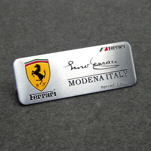 Car Interior Exterior Body Emblem Sticker Badge Decal Styling Logo For Ferrari