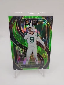 2024 Select - Premier - Neon Green Prizm Shock /499 - Jets - Greg Zuerlein #158 - Bild 1 von 5