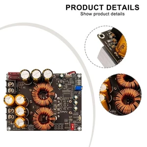 Module Audio Power Boost 1200W 50A avec Ventilateur Refroidissement et Protectio - Picture 1 of 6