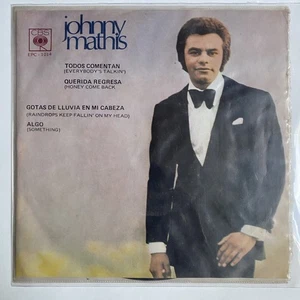 JOHNNY MATHIS - TODOS COMENTAN - 1970 MEXICAN 7" EP PS, POP  - Picture 1 of 4