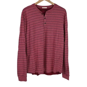Marine Layer Double Knit Easy Stripe Henley, M/L - Bild 1 von 4