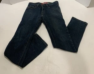 Levis 510 Dark Blue Jeans Size 27/27 Boys 14 Reg - Picture 1 of 7