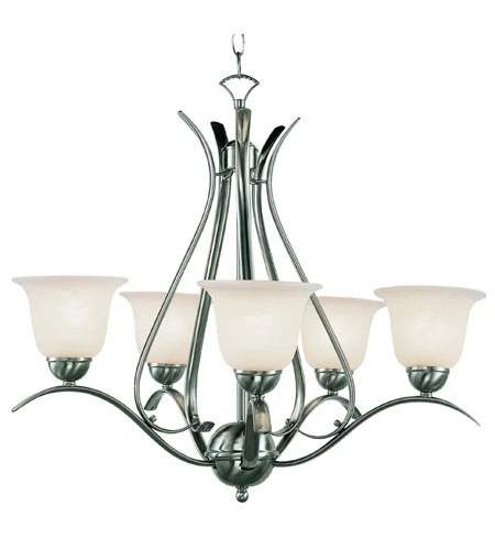 Trans Globe Lighting 9285-BN Aspen Chandelier Brushed Nickel - Image 1 of 1