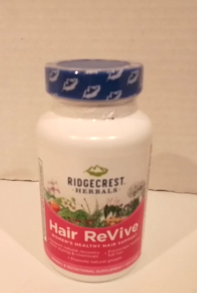 Hair Revive RidgeCrest Herbals, 120 Cápsulas Selladas - Caduca 06/2026 Foto 1 de 3