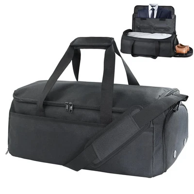 SUOCO Convertible Garment Duffle Bag for Travel Suit Bags with Vacuum Compression