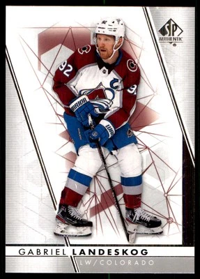 2022-23 SP Authentic Gabriel Landeskog Colorado Avalanche #92 - Image 1 of 2