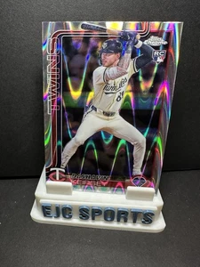 2025 Topps Chrome #19 DaShawn Keirsey Raywave Rifrattori Rookie Minnesota Twins - Foto 1 di 2